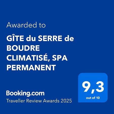 Gite Du Serre De Boudre Climatise, Spa Permanent Buisson Eksteriør bilde