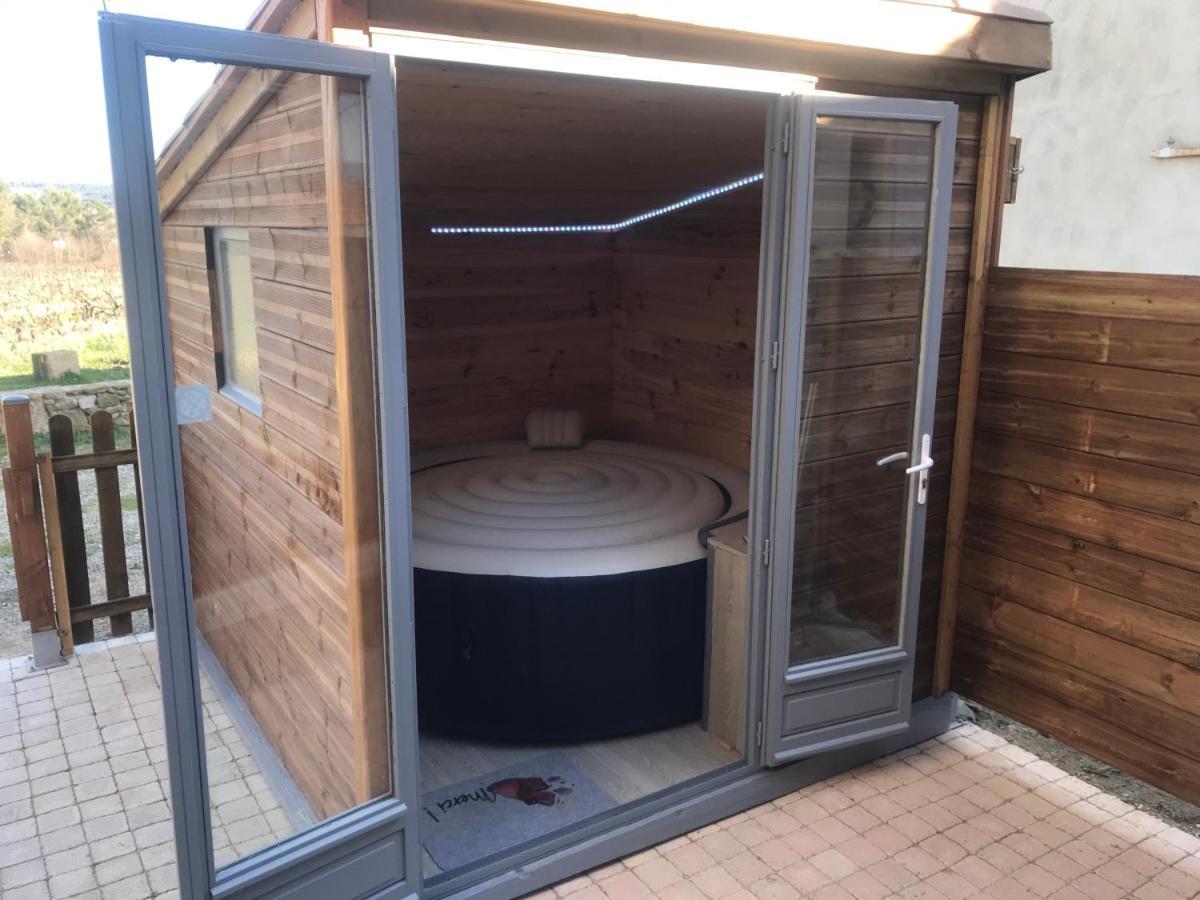 Gite Du Serre De Boudre Climatise, Spa Permanent Buisson Eksteriør bilde